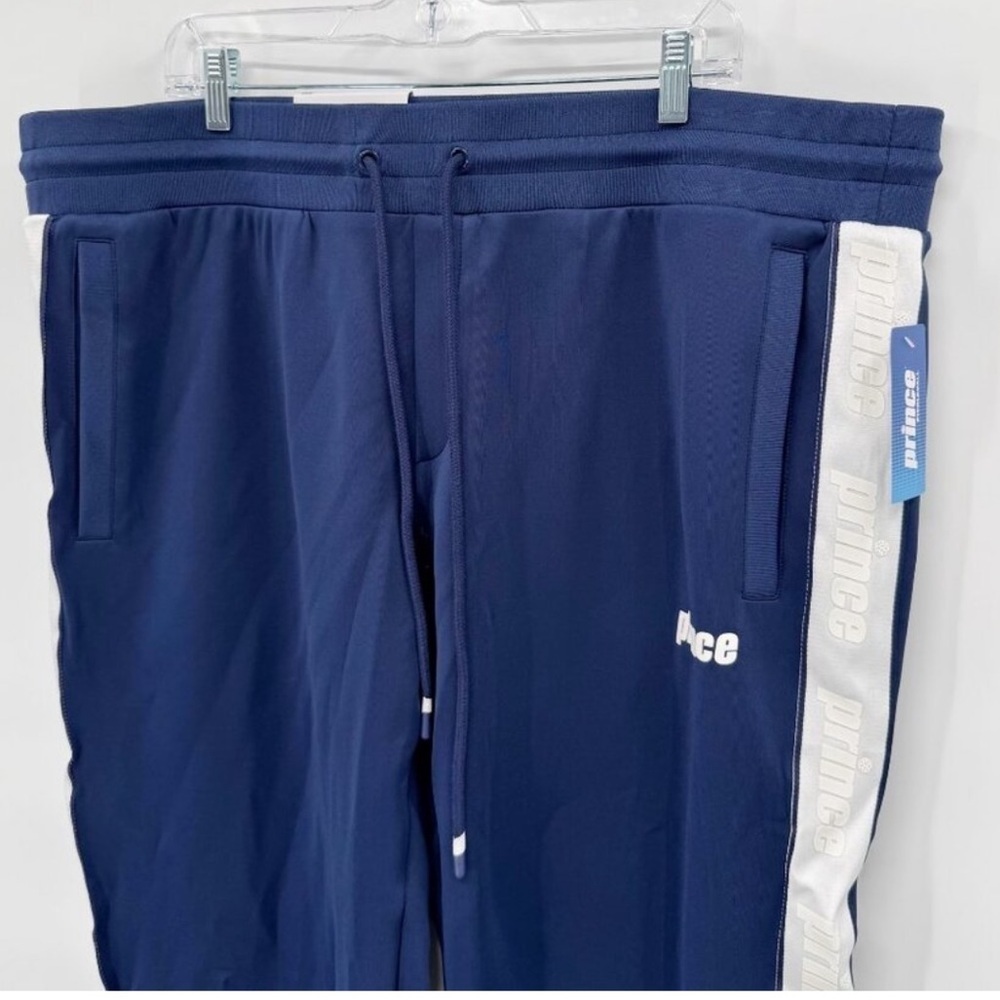 Prince Pickleball Preppy Navy Men's Warm Up Joggers Track Pants Size XXL Nwt - Picture 2 of 10